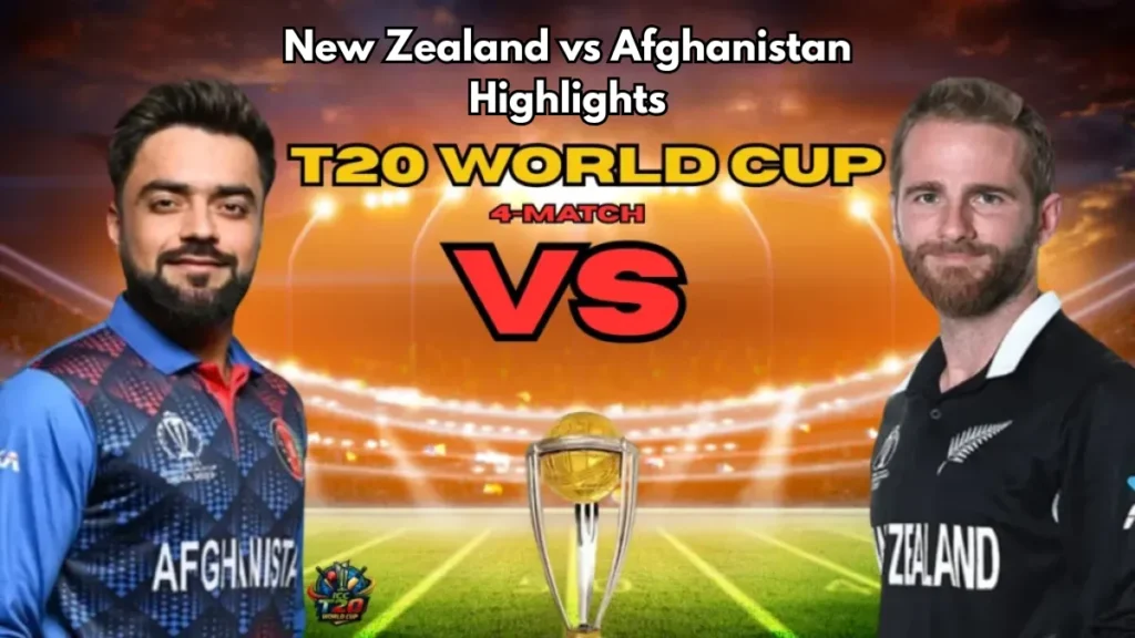 New zealand vs afghanistan highlights