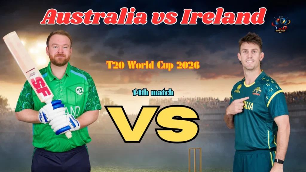 Australia vs Ireland